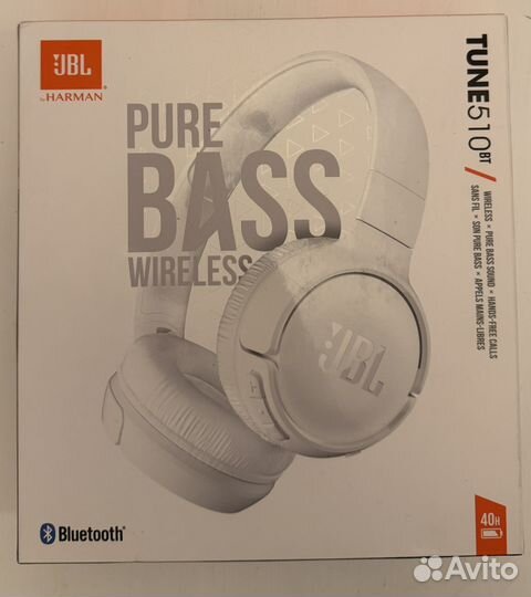 Беспроводные наушники jbl tune 510bt