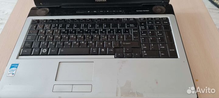 Ноутбук на запчасти toshiba