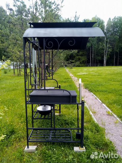 Мангал со столиком