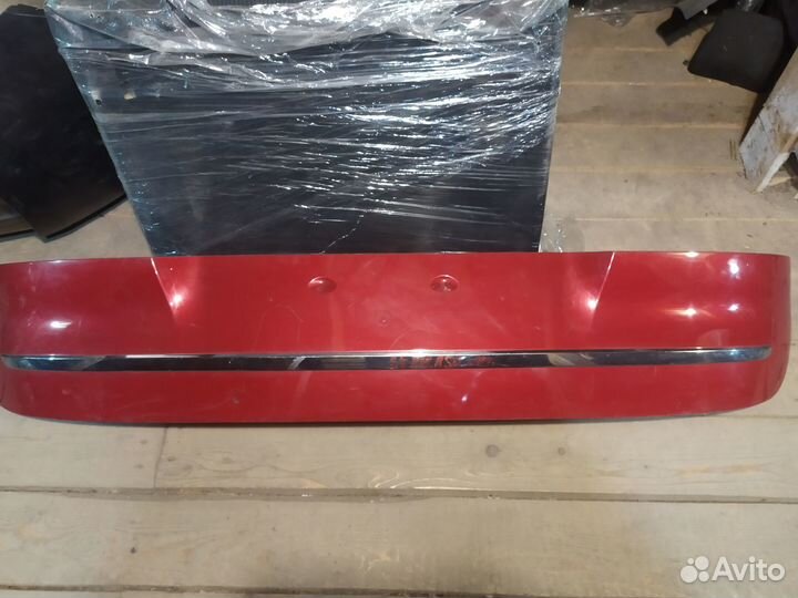 Citroen c4 picasso накладка багажника 2014-2018г