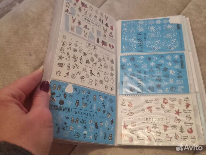 Наклейки для ногтей альбом