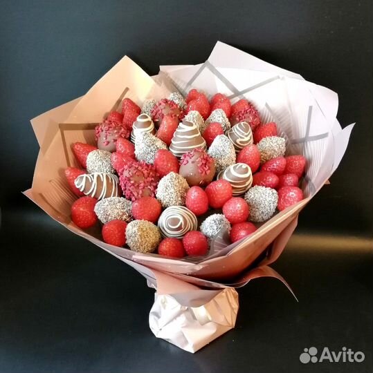 Букет из Клубники в шоколаде