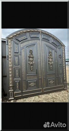 Кованые ворота под ключ