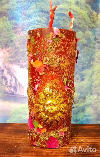 Свеча на реализацию планов Твое Солнце взошло