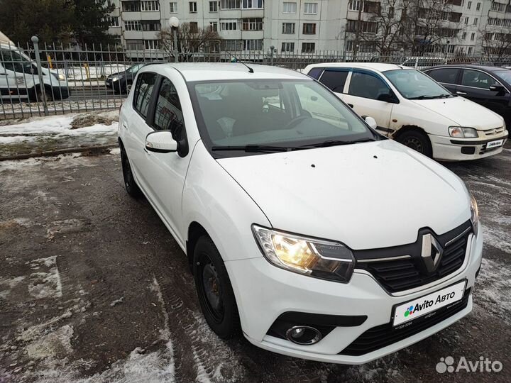 Renault Sandero 1.6 МТ, 2018, 48 500 км