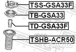 Подшипник опоры амортизатора toyota RAV4 05-13