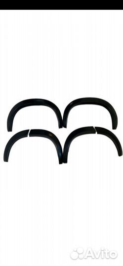 Пластиковые пороги niva шевроле и арки