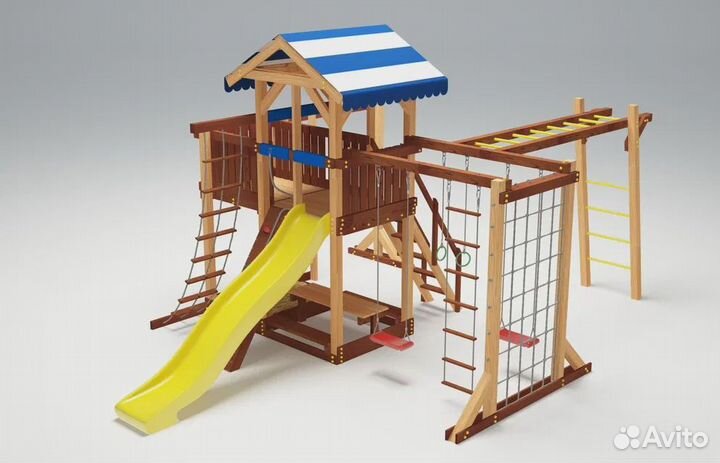 Детская игровая площадка для улицы зима - лето