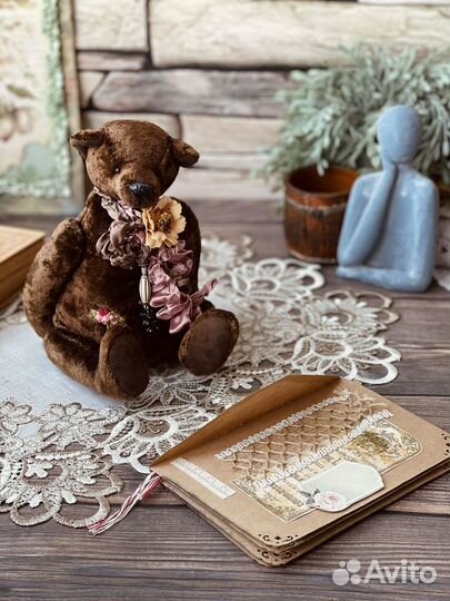 Мишка тедди ручная работа