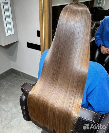 Кератиновое выпрямление волос/ботокс/нанопластика