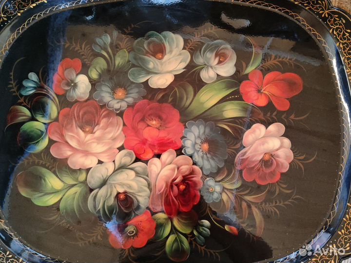 Подносы жостово СССР