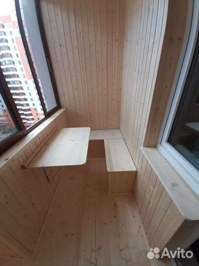 Отделка балконов