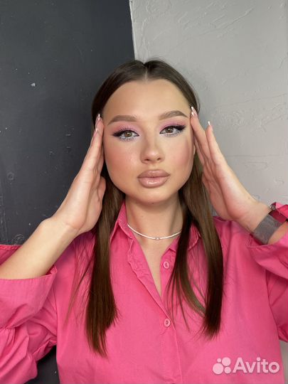 Укладка и макияж