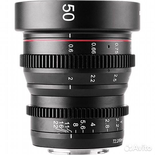 Объектив Meike 50mm T2.2 Cinema Lens Fujifilm X