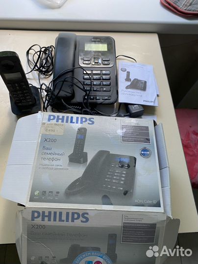 Телефон panasonic, philips