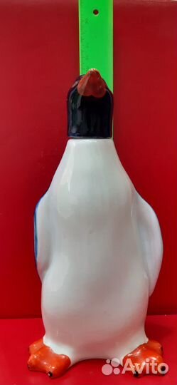 Фарфоровый графин «Пингвин», лфз, 1950-е. 22 см