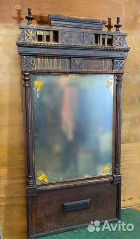 Зеркало старинное винтажное