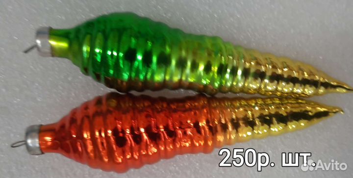 Елочные игрушки СССР