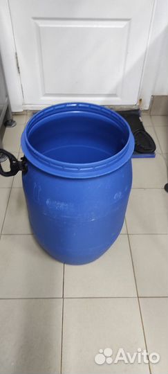 Бочка пищевая, бак пищевой пластиковый 65 литров
