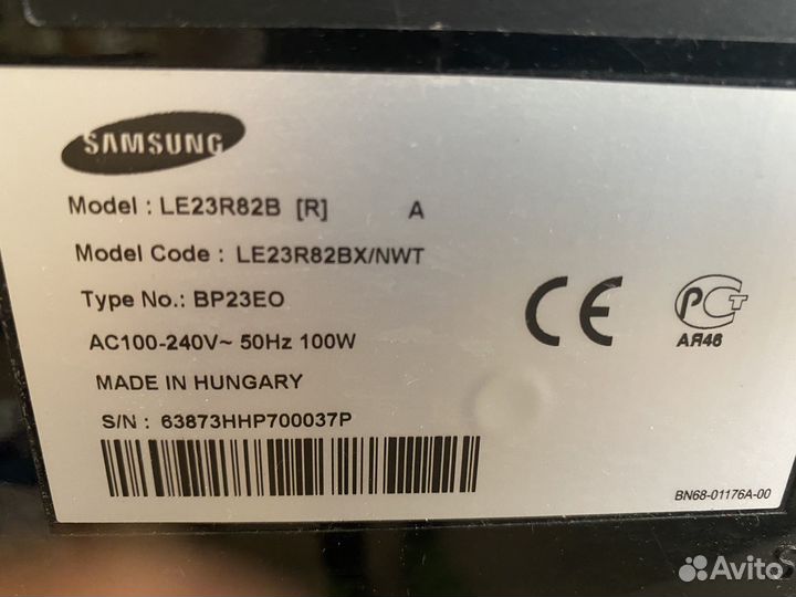 Телевизор samsung