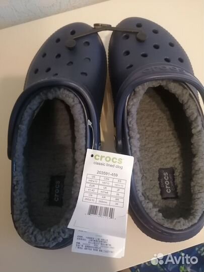 Crocs новые утеплённые 40-41