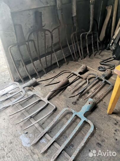 Вилы СССР ковка, топоры