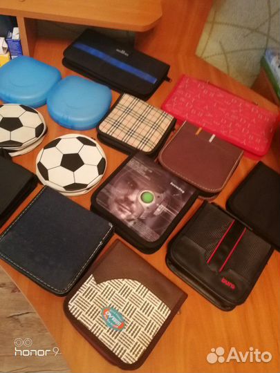 Сумки, кейсы, боксы для дисков