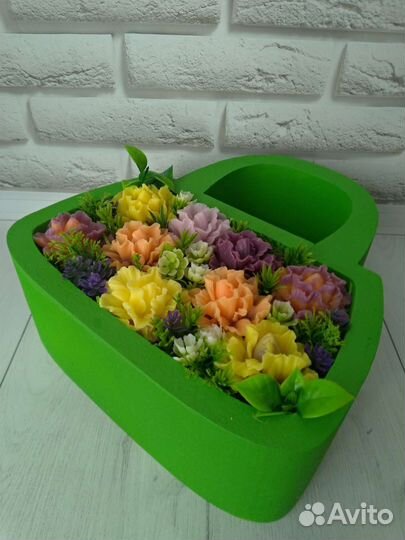 Букет цветов из мыльной основы