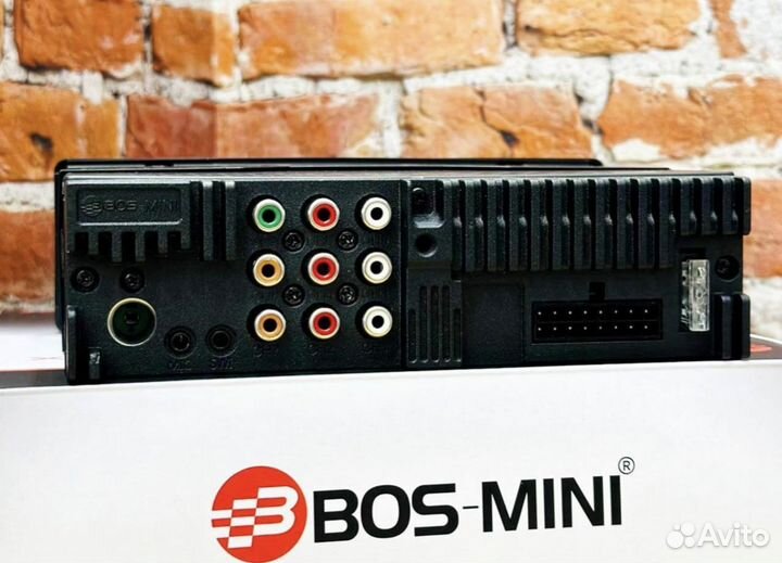 Магнитола Bos-mini N771 Dsp мощная D класс 4х100 В