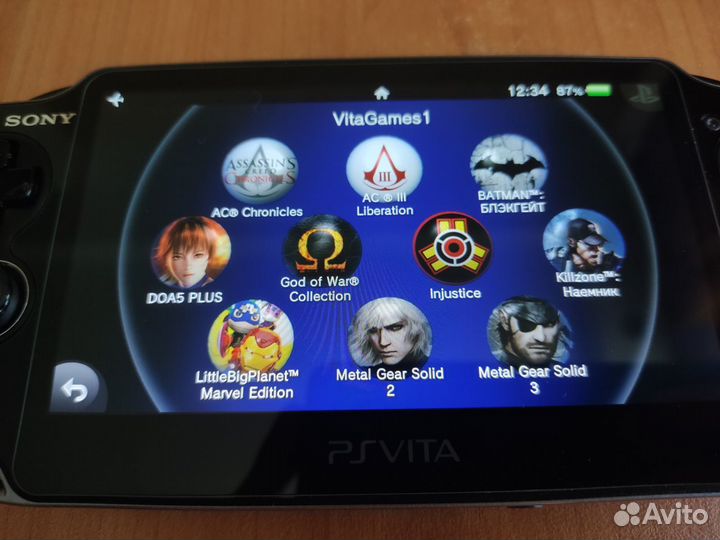 Sony PlayStation Vita Fat 4Gb+128Gb