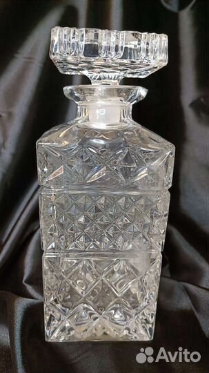 Штоф для виски 0,7л. Чехия 1950г