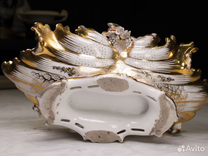 Редкость Фарфоровая ваза-фруктовница. Германия