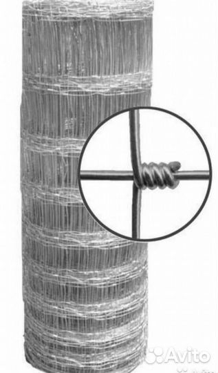 Сетка для ограждений, шарнирная 50метров