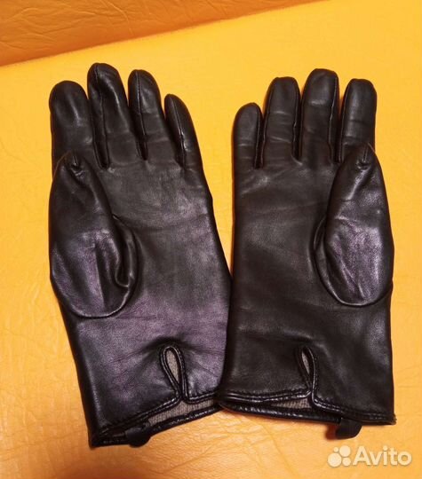 Перчатки новые кожаные женские