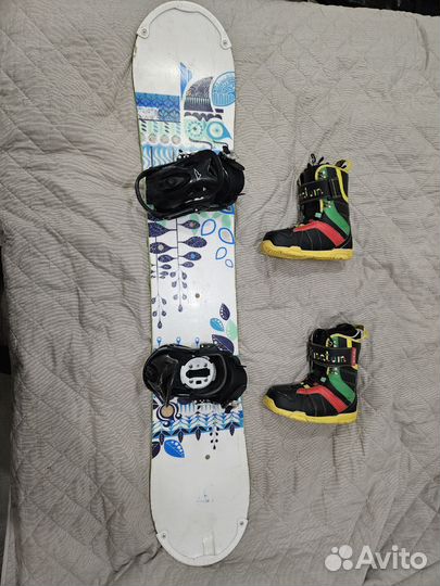 Сноуборд комплект женский