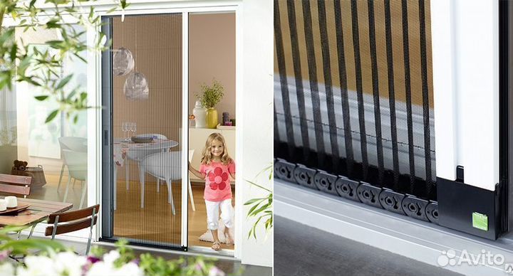 Москитная сетка Плиссе