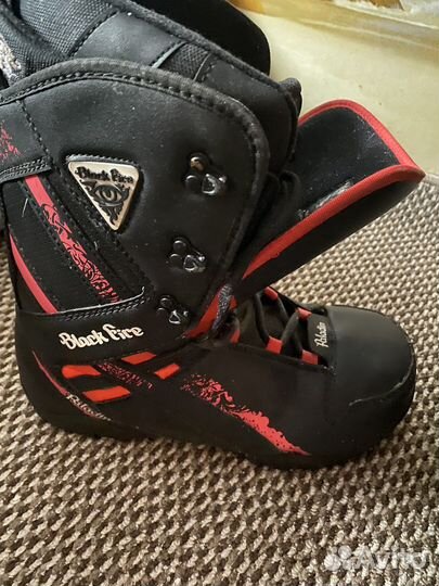Сноуборд black fire 165 и ботинки black fire