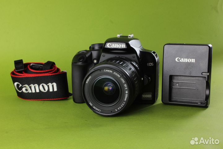 Canon 1000d + допы (пробег: 22778) (id 588095)