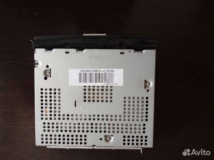 Штатная магнитола на daewoo nexia