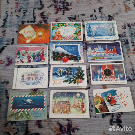 Огромная коллекция открыток СССР