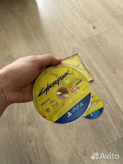 Cyberpunk 2077 steelbook + Игра PS4 PS5. 2 диска