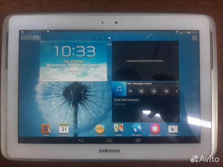 Планшет Samsung Galaxy note 10.1