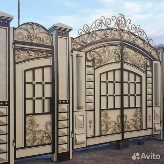 Кованые ворота