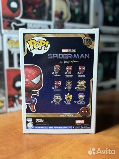 Funko pop Spider man 1158 (Hot topic exclusive)