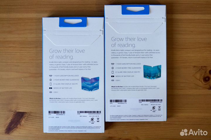 Amazon Kindle 16gb 2022 Kids + Чехол Новая