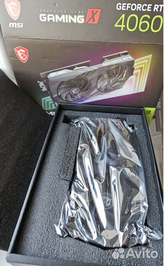 GeForce RTX 4060 MSI Gaming X 8 Gb