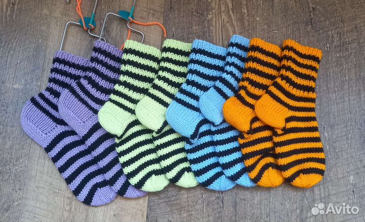 Носки детские новые (ручная работа)