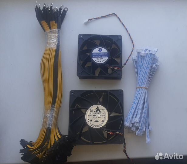 Кулер/Вентилятор Whatsminer Antminer шлейф кабель