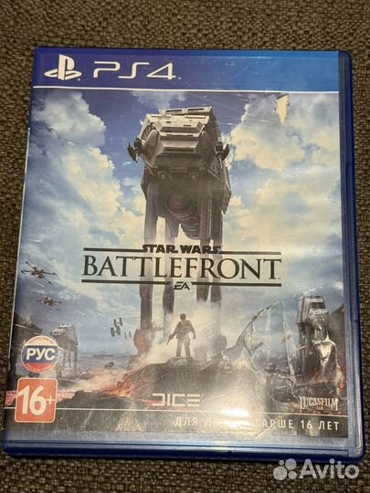 Star wars battlefront ps4 диск