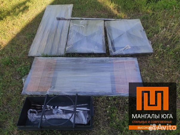 Мангал разборный в стиле loft